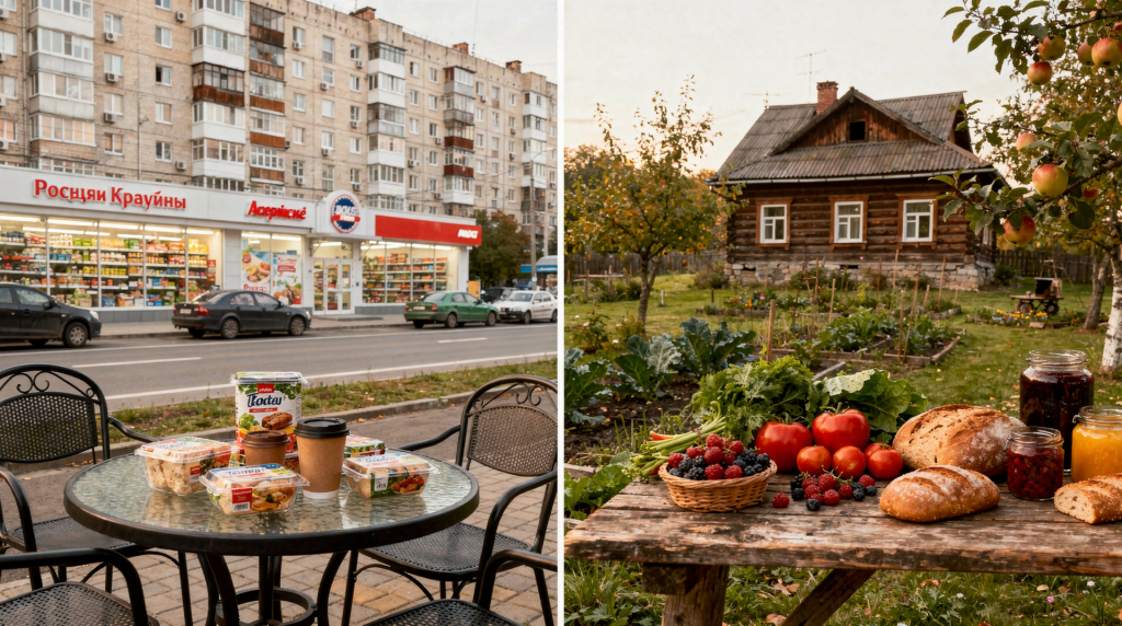 Пищевая среда мегаполиса: чем питание в городе отличается от загородной жизни