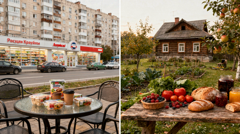 Пищевая среда мегаполиса: чем питание в городе отличается от загородной жизни